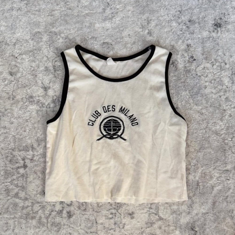 Urban Outfitters Vintage Club Des Milano Tank Top